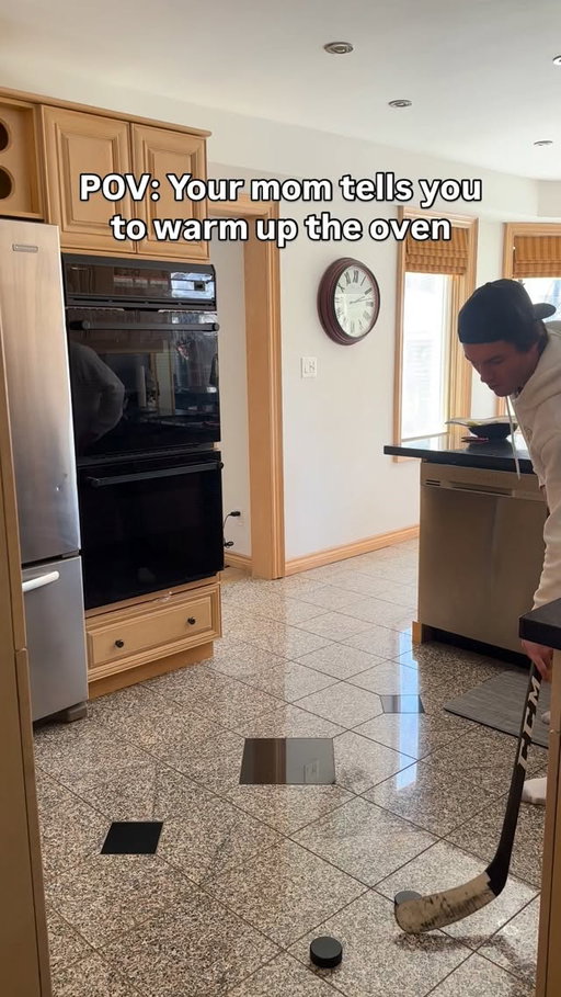 The only way hockey players know how to 

Follow us for more funny hockey videos! @talkinghockey #hockeylife #hockeyplayer