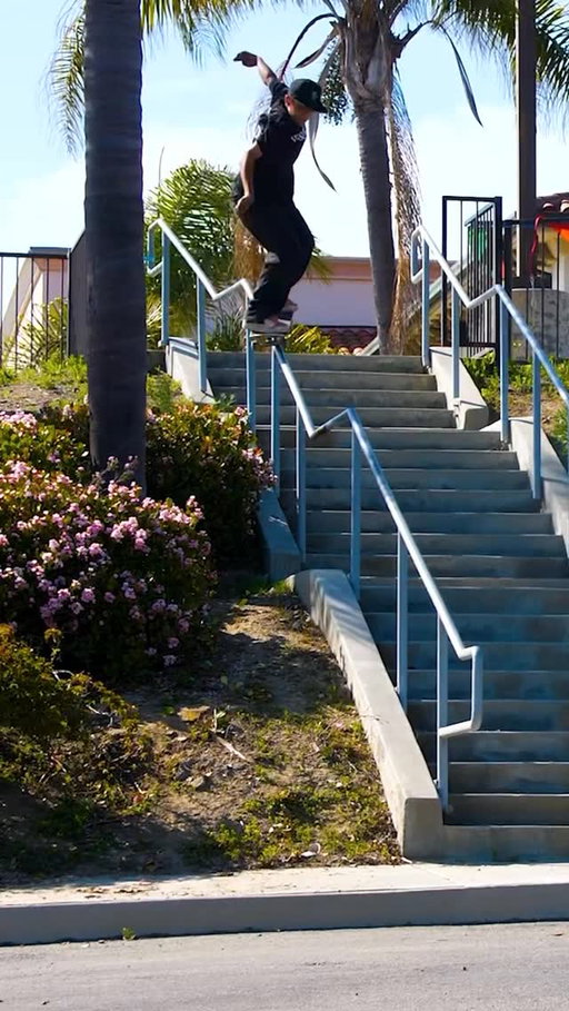 Charging all the heaviest sets in California 😤 @Julian_Agliardi 

Watch Julian’s “Monster” part, now playing on @ThrasherMag.

#MonsterEnergy #Skate