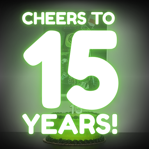 🥳💚HAPPY 15 YEARS GAME THEORY 🥳💚!

This past Saturday marked 15 years since we posted our VERY FIRST THEORY! Time sure does fly when you're having fun. 

To mark this momentous occasion, we've released a limited edition drop that captures the legacy behind the theories. Celebrate with us in style by clicking the link in our bio!