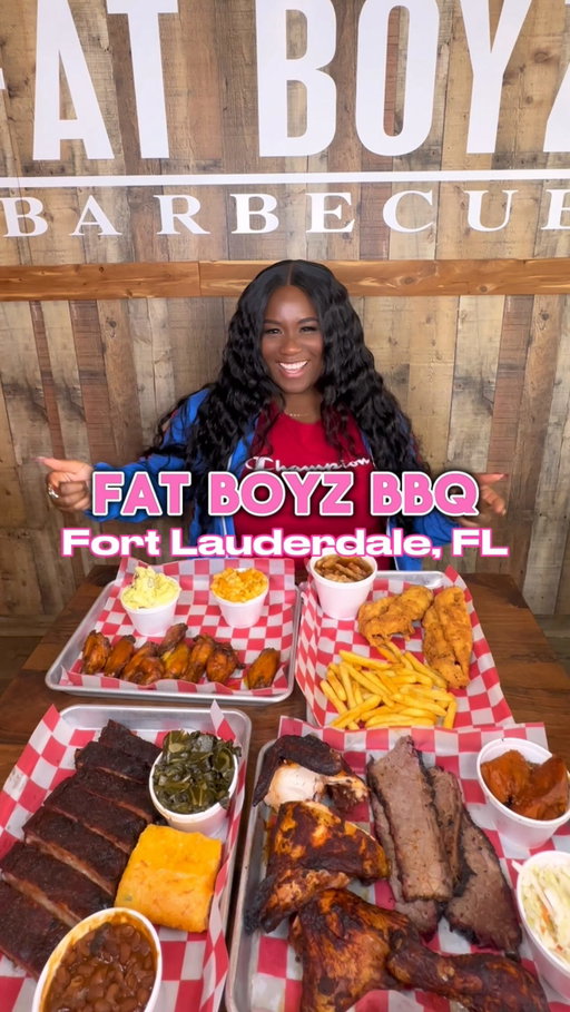 If you’re looking for REAL, authentic BBQ… I found the spot 🔥🍖I  checked out @fatboyzbarbecue and baby… they did NOT disappoint 😮‍🔥

From the smoky, fall-off-the-bone meats to the flavorful sides and those homemade sauces?? Yeah… it’s giving must-try immediately 😩🔥

This is their 4th location and it’s right in Downtown Fort Lauderdale—perfect for a quick bite or a full feast with your people!

If you’re a true BBQ lover, this one is for YOU 👀

📍 706 S Federal Hwy, Fort Lauderdale, FL 33316

Would you try this? 👇🏽
-
-

#FortLauderdaleEats #BBQLovers #FoodieFinds #BrowardEats #FoodieLife