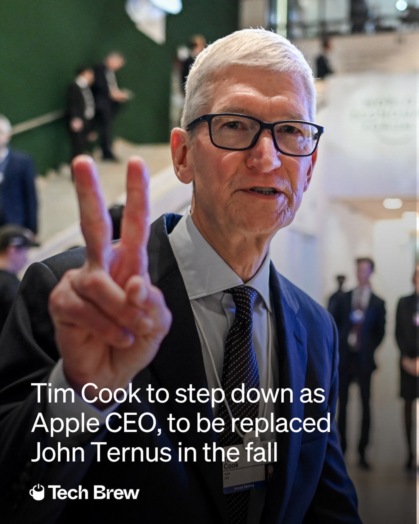 Is Tim Cooked?

After almost 15 years at the helm, Tim Cook will step down as Apple’s CEO on September 1st, and will shift into the role of executive chairman. Apple veteran John Ternus has been tapped as his replacement, after spending over 25 years focused on product development at the company.

“John Ternus has the mind of an engineer, the soul of an innovator, and the heart to lead with integrity and with honor,” Cook said in a statement announcing the shift.

This is Apple’s first CEO transition since Cook succeeded Steve Jobs at the helm in 2011, shortly before Jobs’ death.