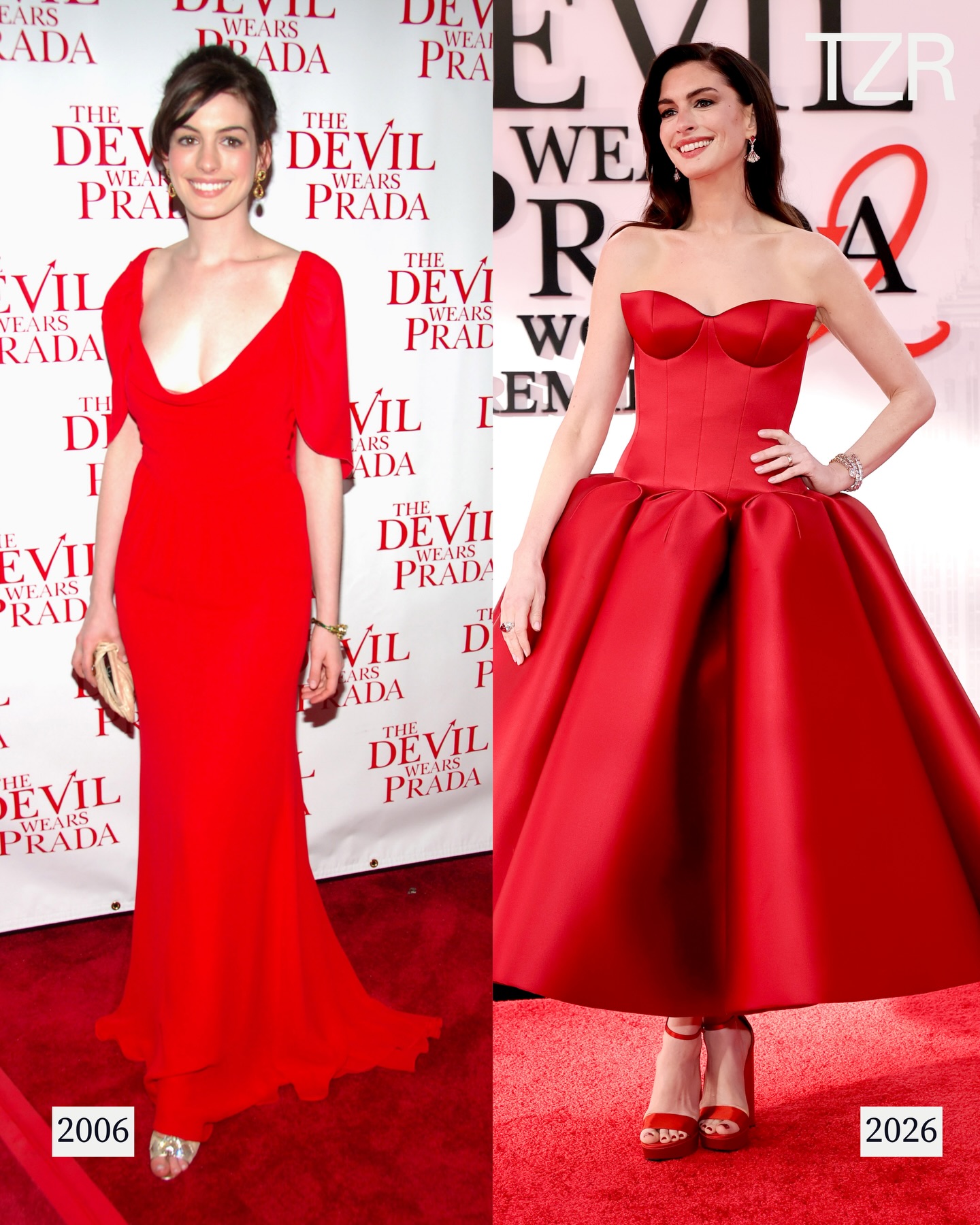 GIRD YOUR LOINS! The cast of ‘The Devil Wears Prada 2’ has arrived at the world premiere in NYC. 

📷: Getty
#TDWP2