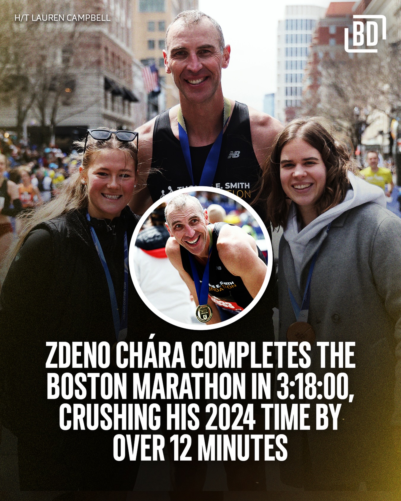 At 49-years-old, Zdeno Chára is still crushing it at the Boston Marathon! 🏃‍♂️

(via X/lalalalaurrrren)