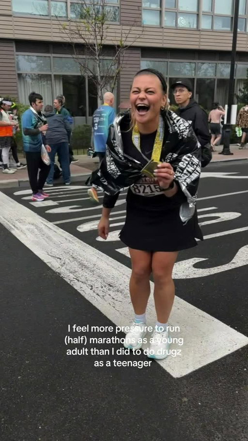 Healthier habit at least? #halfmarathon #marathon #running