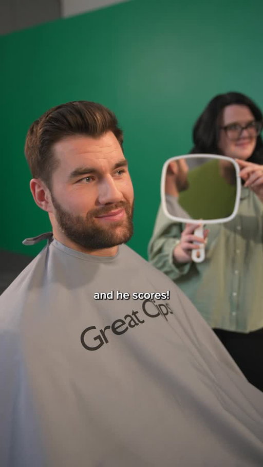 @greatclips set up the ultimate power play to help me score a great cut (and @tjoshie7 came for the assist)! Get in on the action and enter the Power Play Sweepstakes in the Great Clips app by 5/10 for a chance to win a trip to a 2026 Stanley Cup® Final game for you and up to four friends. See rules & details at GreatClips.com/HockeyHair #greatclipspartner