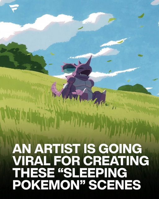 This is what Pokémon would look like at complete peace 🥲

@hyogonosuke, an illustrator from Japan, creates peaceful scenes of Pokémon asleep in quiet, everyday moments.

Using soft lighting and painterly textures, these illustrations turn familiar characters into calm, almost meditative snapshots that feel like a pause in time.

(via @hyogonosuke)