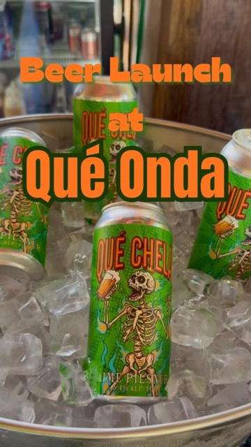 🍻🌮The coolest collaboration happened! Pilot Brewing and Qué Onda Tacos Plaza Midwood paired up to create a lime pilsner just to be featured at the restaurant. They also used the beer in a new drink called the Michelada which you can top like a bloody Mary. The beer launch party was filled with music, drinks, bites and all the feel good vibes. It was the perfect day for patio drinking and hanging with friends. You can try the newest beer at the Plaza Midwood location and let me know what you think!

📲 @eatqueonda 📲 @pilotbrewing 
📍1518 Central Ave., Charlotte, NC
#queonda #eatqueonda #pilotbrewery #plazamidwood #charlotterestaurant