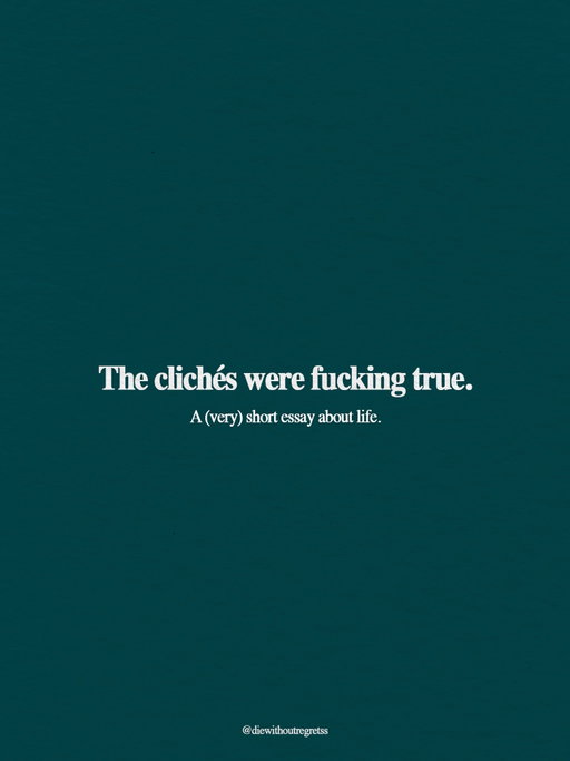 Grandma was right.