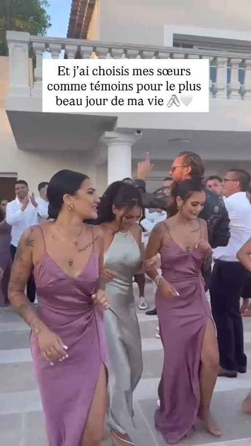 Celles avec qui j’ai grandis 🤍 #soeurs #mariage #temoins