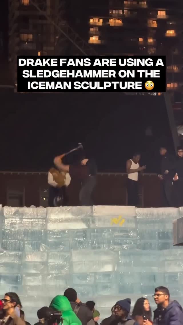 Anything for that release date. 😳🧊[🎥: @mrmorgan ]