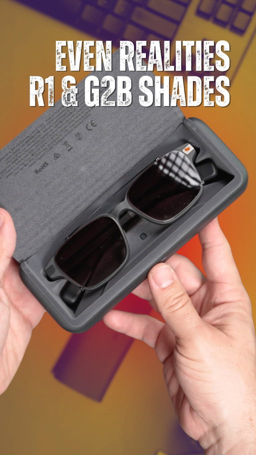 What do you think of the sun glassess accessories for the G2B from Even Realities, along with their R1 smart ring? Would you get these? #fyp #evenrealities #g2b #r1 #smartwearables