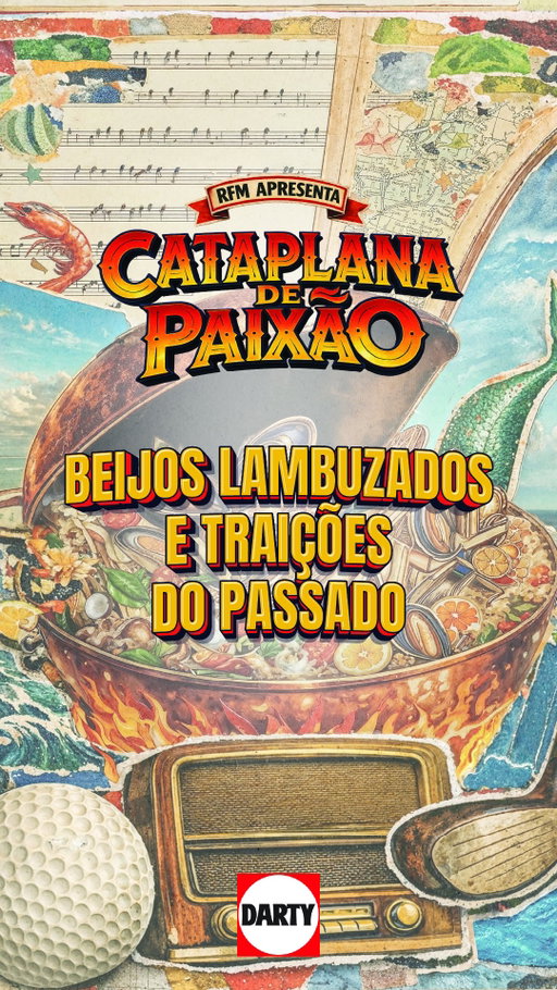 Cataplana de Paixão: Beijos Lambuzados e Traições do Passado

Revelações chocantes na Tasca Salmonela e um flagrante nas dunas. 

Descobre quem levou um murro no 7º episódio de Cataplana de Paixão na RFM.  Vê o episódio completo disponível no YouTube, em podcast e no site da RFM

@pedrofernandes_oficial  @lluispinheiro 
@marianaalvim @gabrielalrbarros 
@nunolopes  @ruimelo  @sissi_martins 
@darty_pt