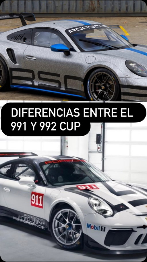 Diferencia entre el 991 y el 992. Queréis saber cuánto le saca uno a otro? #porschecup #991gt3 #992gt3
