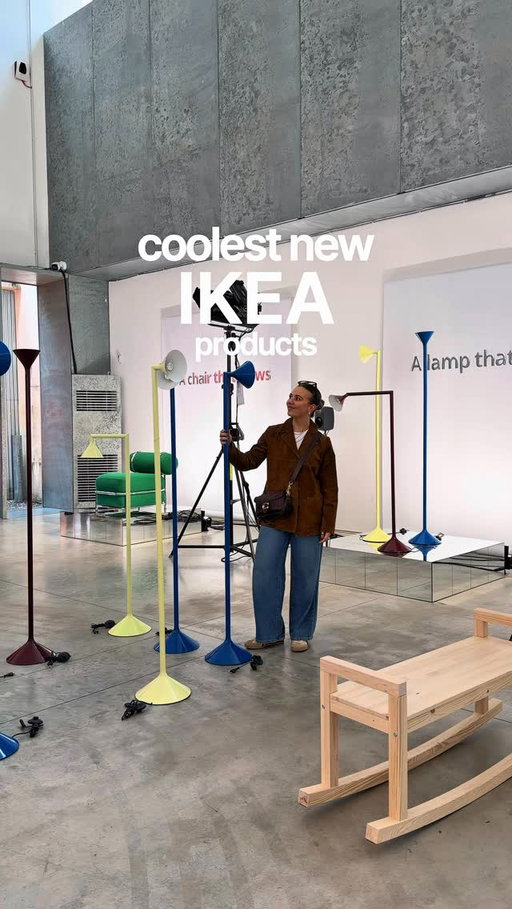 cool new IKEA products for your home! 🏡💡🪑 @ikea have unveiled their new PS collection at Milan Design Week & I’m obsessed with this foldable lamp & inflatable chair 👀

#apartmentaesthetic #midcenturymodern #ikeafinds #interiordesign #decorfinds apartmenttherapy loftdecor ikealover ikeafurniture viralikea whattobuyfromikea midcenturymodern loftapartment viralhomedecor homeproducts mcmfurniture ikeaps ikeapsrange mdw milandesignweek