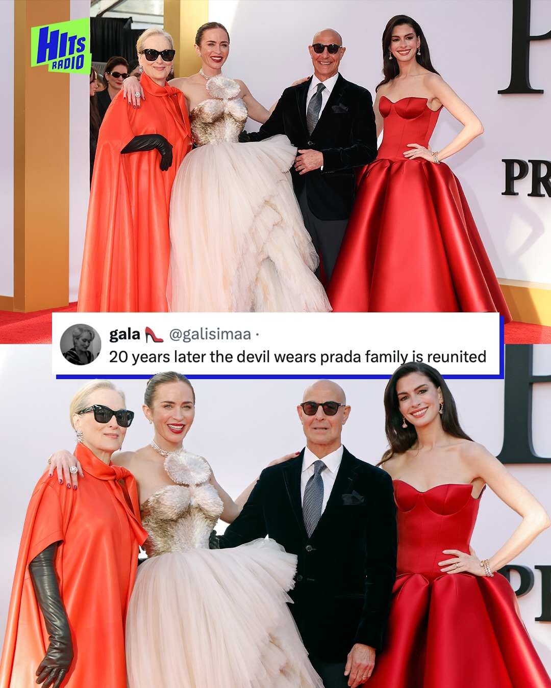 They sure know how to strike a pose👠📸

The cast of The Devil Wears Prada 2 stun at the world premiere for the film, 20 years on from the first film!

#TheDevilWearsPrada2 #annehathaway #MerylStreep