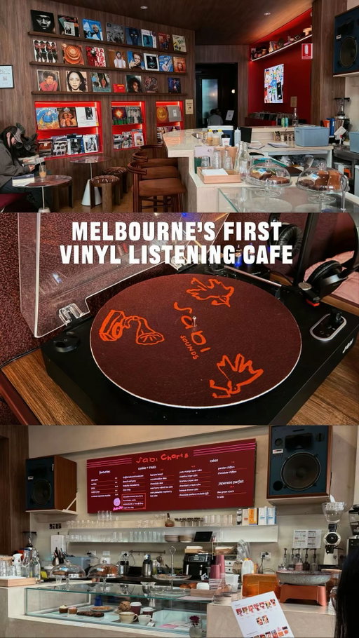 Melbourne’s first vinyl listening café with private listening booths 🎧🎶

#sabisounds #melbourne #melbournecafe #melbournethingstodo #thingstodoinmelbourne