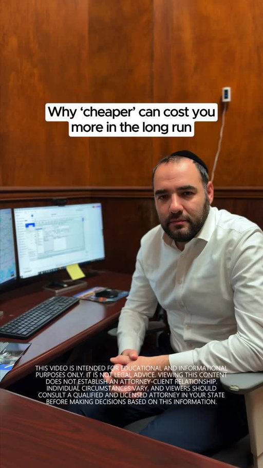 If you’ve been in an accident in New York and you’re shopping for the cheapest injury lawyer, stop and read this.

Cheaper legal representation rarely means a better outcome. It means less courtroom experience, less negotiating power against insurance companies, and settlements that don’t come close to reflecting what your car accident, slip and fall, or personal injury case is actually worth in New York.

Your medical bills, lost wages, and pain and suffering deserve maximum compensation, not a discounted effort.

Ribowsky Law has fought for injury victims across Queens and Brooklyn for over 30 years. No fees unless we win, which means you get elite personal injury representation with zero financial risk.

Call Ribowsky Law today. Free case review. You deserve the settlement, not the discount.