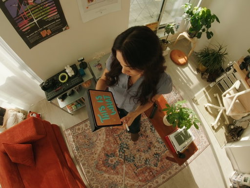 ipad kid? nah more like ipad adult 

@helloapple #madeonipad