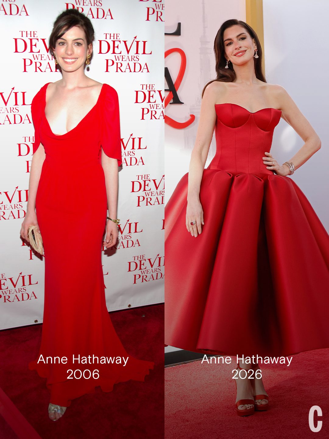 20 years later the cast of 'The Devil Wears Prada' is walking the carpet for the sequel of their film, and no we're totally not getting emotional about it... 

Photos: Getty Images