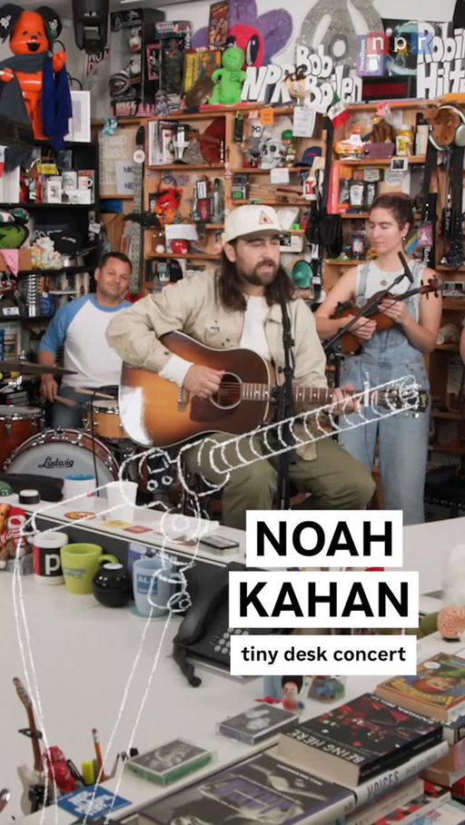 #tinydesk • At the desk, @noahkahanmusic's songs are the stars — and the new ones rank among his finest work to date. ⭐⁠
⁠
Tap the link in our bio to watch the full performance, only on npr.org/tinydesk or @nprmusic's YouTube❗️