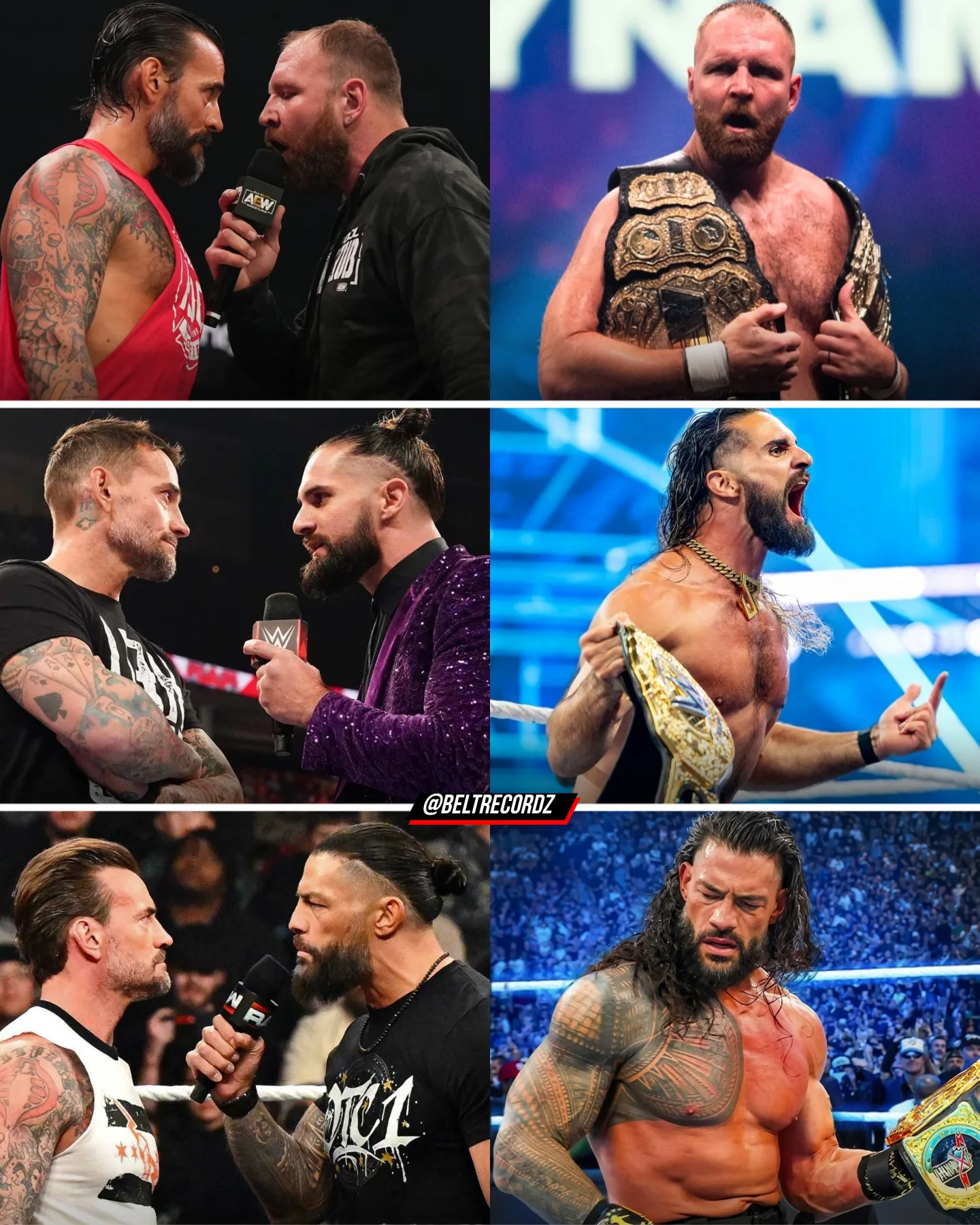 All 3 Members of The Shield won a World Championship from CM Punk👏🔥..

The Creator of Shield CM Punk has lost a World Championship to all 3 Members of the group 👀 

1. Jon Moxley won the Undisputed AEW World Heavyweight Championship from Punk at Dynamite 

2. Seth Rollins cashed-in on Punk to win the WWE World Heavyweight Championship at Summer Slam 

3. Roman Reigns Won the World Heavyweight Championship from Punk at Wrestlemania 

🤜👊🤛
SHEILD FOREVER 

#wwe #theshield #romanreigns #jonmoxley #cmpunk

@cmpunk @romanreigns 

WWE edit