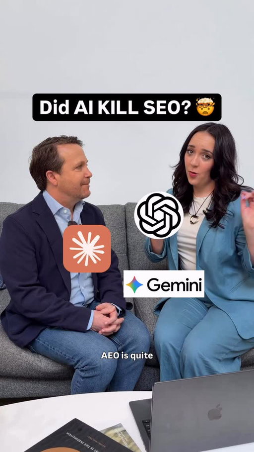 SEO traffic is down 15–25% bc everyone is using AI for search instead 🤯

Comment “ai” to watch @webflow FlowTV for all the Answer Engine Optimization content and insights. Help your brand build a website that AI can’t ignore!

The scary stat that stuck with me: 80% of consumers now rely on zero-click results!

They’re getting their answer from AI and never clicking through to your site, so you HAVE to care about your AEO strategy.
#WebflowPartner