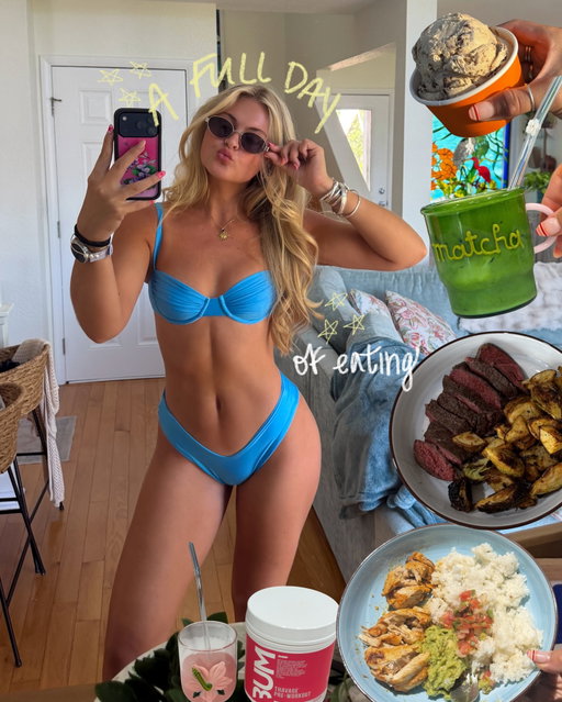 full day of eats to fuel my body 🤸🏼‍♀️🍓🥒🍦
how I get in 160+ g of protein 

just for inspo everyone is different 🧚🏼‍♀️

these are the types of high protein meal ideas I plan for my girls who want to hit their protein goals + feel their best!! comment “recipes” and I’ll send you a breakdown of my whole day of eating🫶🏼
 

 #wieiad #highproteinmeals #highproteinrecipes #proteinmeals #easymeals