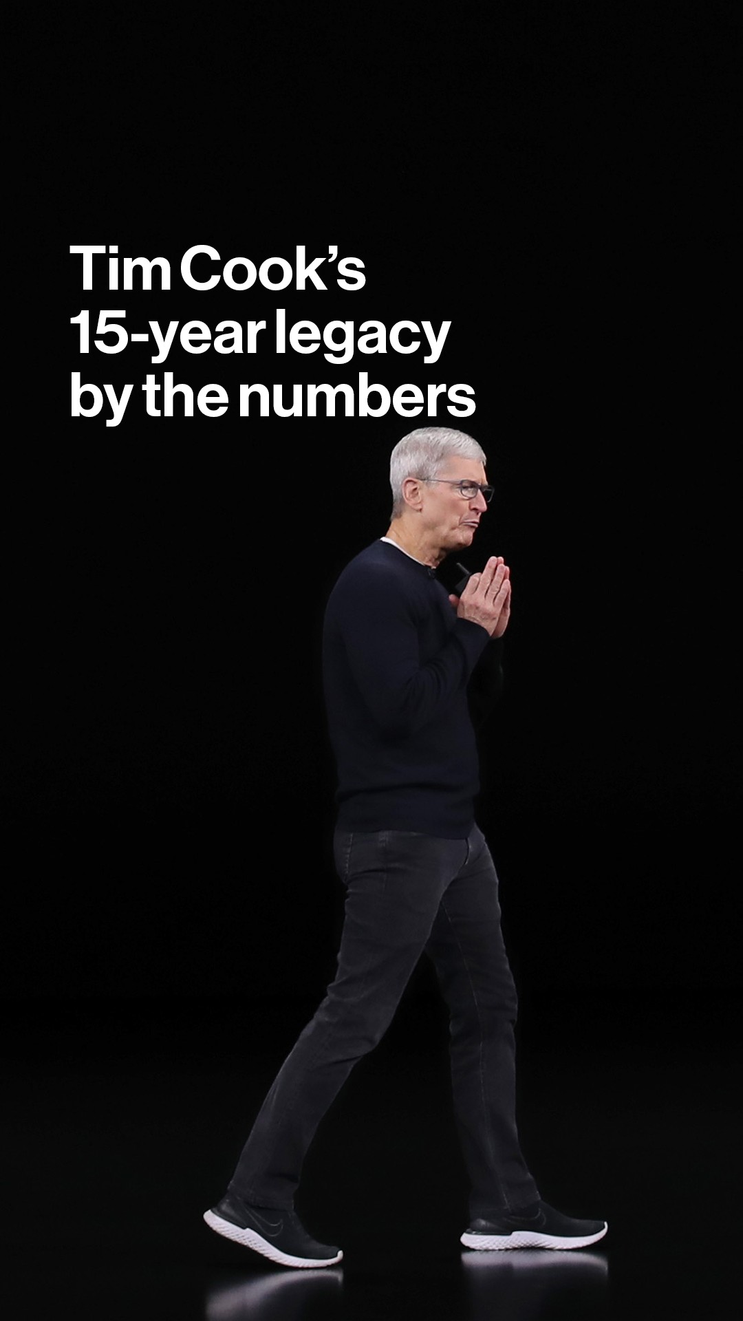 Tim Cook took Apple to unprecedented heights during his 15-years at the top.

Tom Mackenzie looks at his legacy in numbers. Tap the link in bio to read more.
