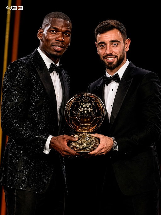 🚨 𝑩𝑹𝑼𝑵𝑶 𝑭𝑶𝑹 𝑩𝑨𝑳𝑳𝑶𝑵 𝑫’𝑶𝑹 🏆

“If you put Bruno in Manchester City, he’d be in the Ballon d’Or top three. With his stats, his season, and the way he plays, he couldn’t do any more at United. But when you don’t win [trophies]… people don’t think about you. That’s life, that’s football.” 💭

Do you agree with Pogba? 👀