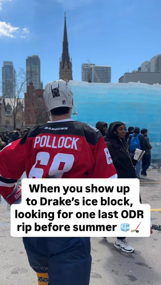 The real Iceman 🥶😅🧊🏒 @jessepollock22 @champagnepapi
