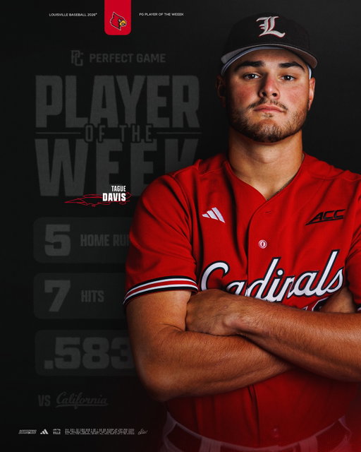Five-homer weekend ›› Weekly accolades

#GoCards