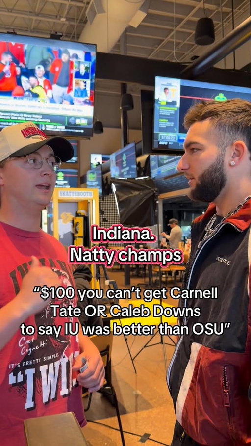 Indiana lives rent free 🤷‍♀️ 

#indianafootball #draft #carnelltate #calebdowns #bwwpartner