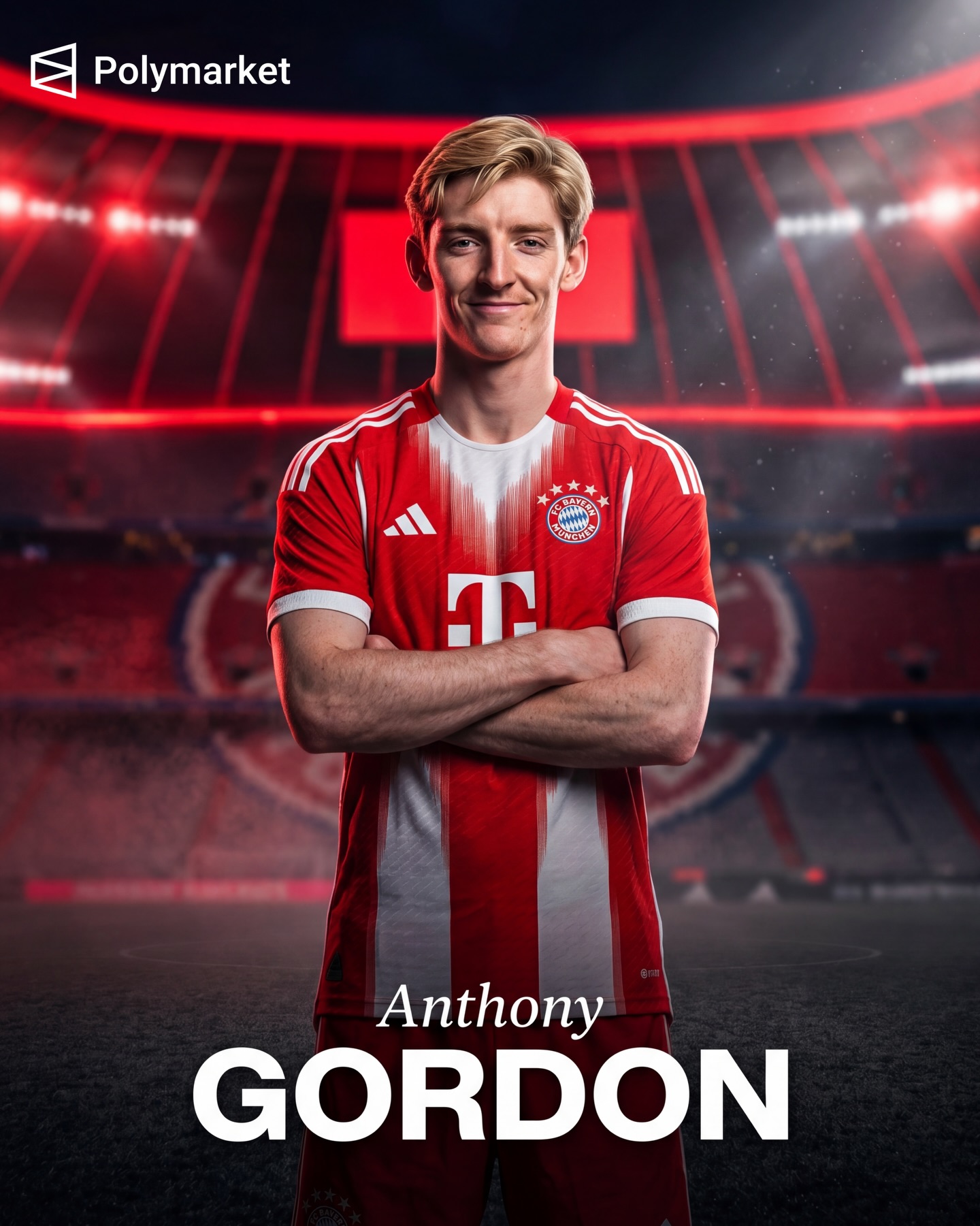 🚨🚨🏴󠁧󠁢󠁥󠁮󠁧󠁿 Newcastle are prepared to open talks to sell Anthony Gordon to Bayern Munich if they meet the Magpies asking price of £75m (€86m), claim the Times 😲💰

Gordon, Olise, Musiala, Diaz, Kane, Karl, imagine this attack 🤯😮‍💨