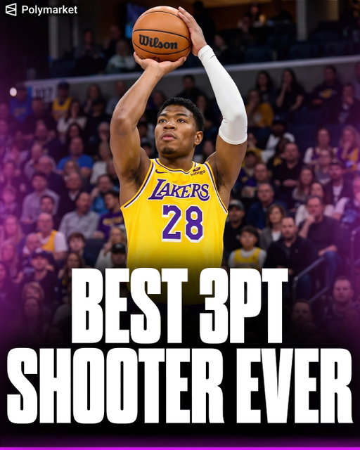 Rui Hachimura has the highest playoff shooting percentage in NBA history: 48.5%

(min. 100 attempts)

Is he a key factor for the Lakers playoff run? 🤔