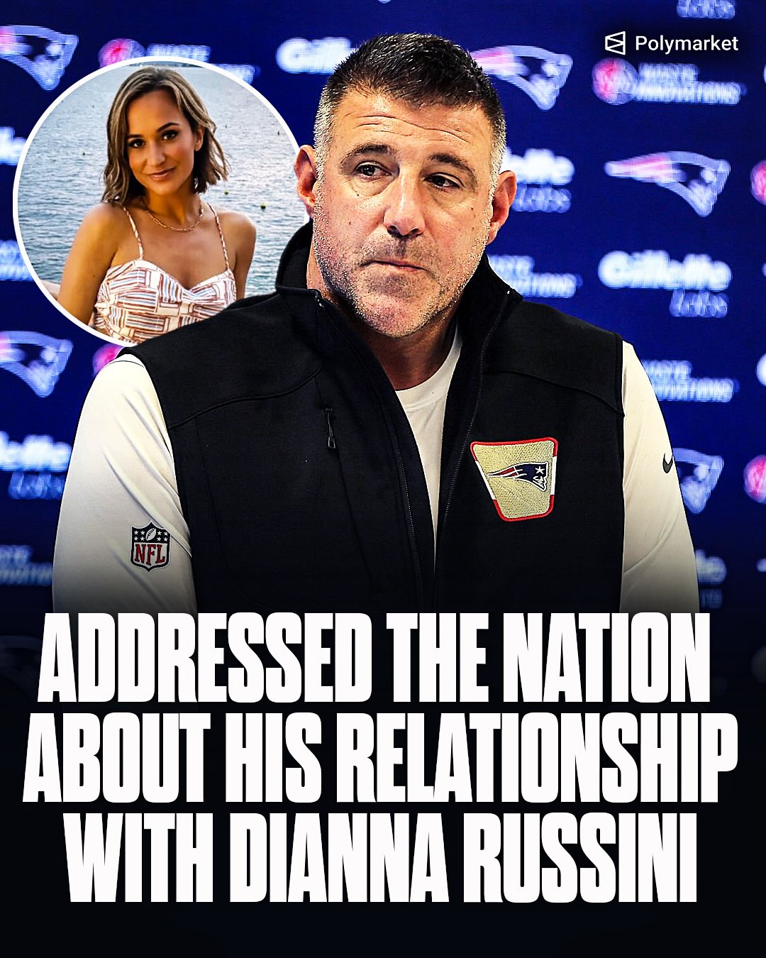 Mike Vrabel address the media for the first time since the Dianna Russini situation:

“We believe in order to be successful in and off the field, you have to make good decisions. That includes me. That starts with me…