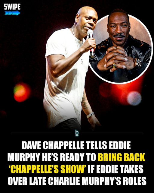 After saying in a recent interview that he would consider reviving Chappelle’s Show, Dave Chappelle doubled down on the sentiment during while speaking at Eddie Murphy’s 2026 AFI Life Achievement Award ceremony over the weekend. 🔥

While speaking at the 2026 AFI Life Achievement Award honoring Eddie Murphy on Saturday, Dave Chappelle recounted a recent visit to Eddie Murphy’s home where the two talked about Charlie Murphy for the first time since he passed from leukemia in April 2017.

Charlie Murphy was one of the breakout stars of the original Chappelle’s Show, best known for the “Charlie Murphy’s True Hollywood Stories” skits, particularly the legendary Prince and Rick James sketches. 😂

Earlier this month, Chappelle said in an interview with the Associated Press that he was “considering” bringing the series back, although it would have to be under a new name due to copyright issues. 🤔

Chappelle famously walked away from the series — which was a massive cultural phenomenon at the time — in 2005 due to stress and creative differences, leading Comedy Central to suspend production in the midst of filming the third season.

Follow 👉 @brobible for all things “dude” 😎 

#tv #tvshow #comedy #guys #men