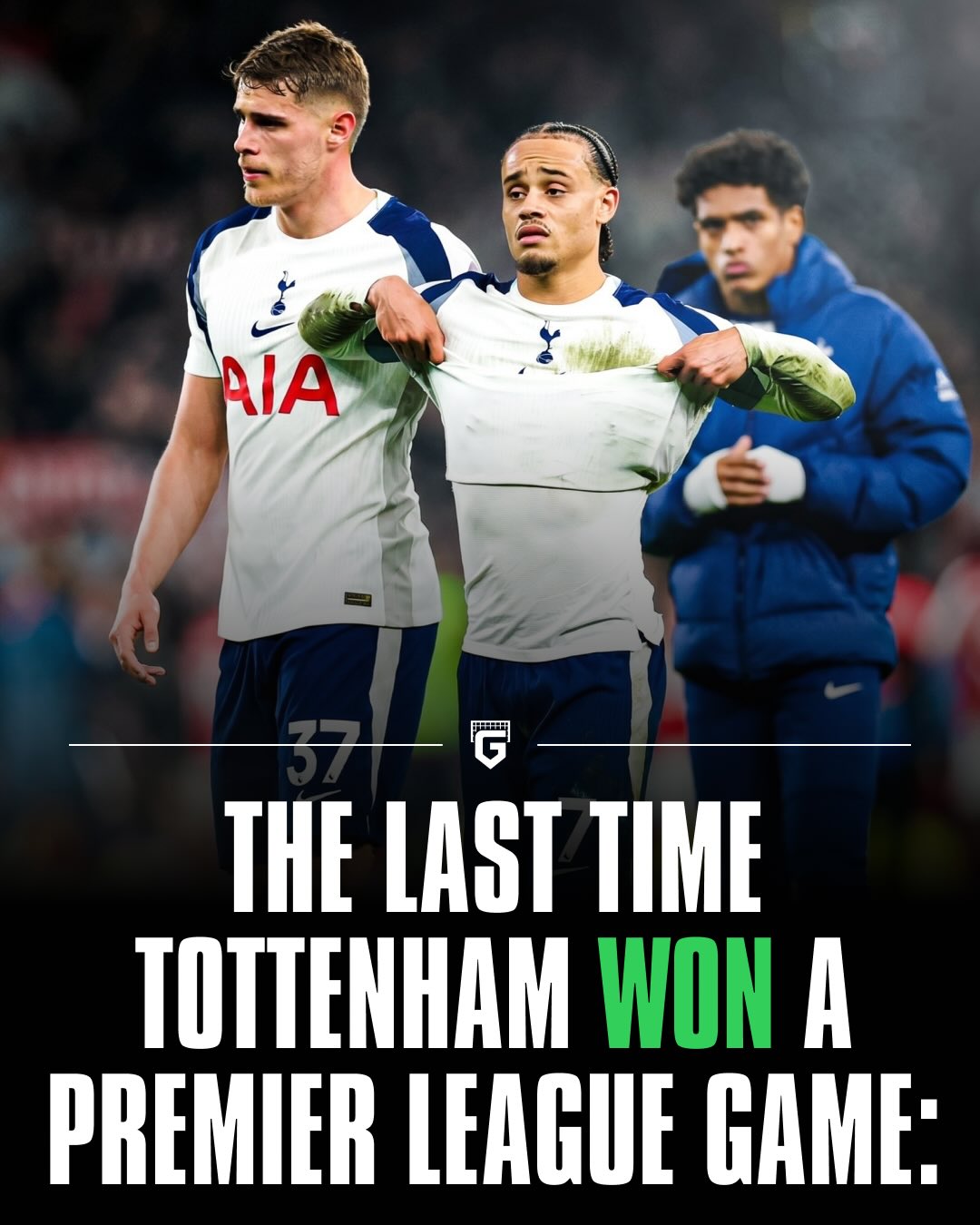 A lot has changed since the last time Tottenham won a match in the Premier League...

Their last league win came on 28 December 2025 against Crystal Palace 😳

It’s nearly been 5 months 😅