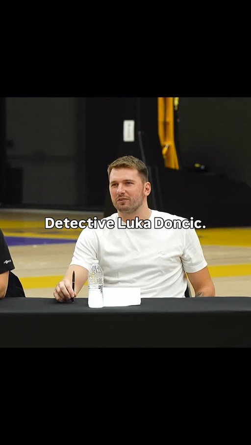 Detective Luka Doncic.