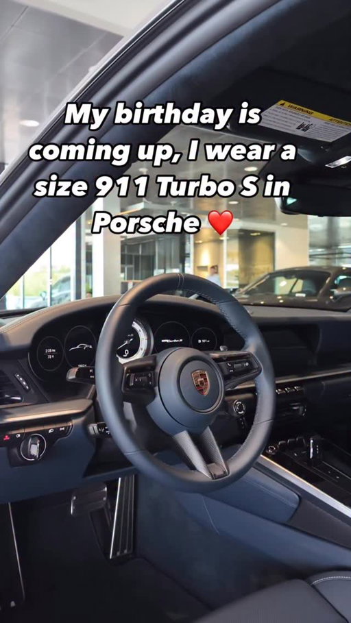 The best birthday gift❤️#porsche #birthdaygifts #porsche911 #carenthusiasts #bestpresent