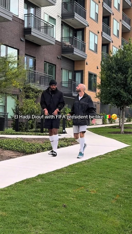 @elhadji_diouf11_officiel & @fifa president 🇸🇳🤣🤦🏾‍♂️ #jimtelli #comedy #senegal