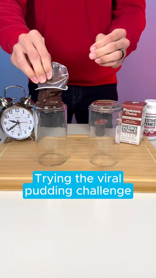 This is what our Digestive Enzymes do to pudding — and the same thing happens inside your body every time you eat.‡
Proteins. Fats. Carbs. Breaking down on contact. That fast.‡
Most people are eating all the right things and still not absorbing the nutrients properly — because their body isn’t producing enough digestive enzymes to fully break down their food.‡
One capsule before you eat. That’s it.‡
🛒 Shop Digestive Enzymes on TikTok Shop
‡These statements have not been evaluated by the Food and Drug Administration. This product is not intended to diagnose, treat, cure or prevent any disease.
#PhysiciansChoice #GutHealth #digestiveenzymes #probiotics