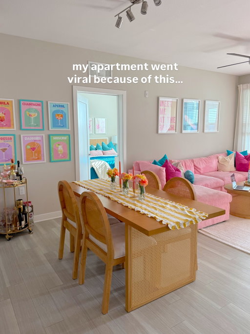 the end of an era 💕🌴 comment LINKS and I’ll DM you the links to everything in my dream apartment. can’t wait to take you along for all the new fun