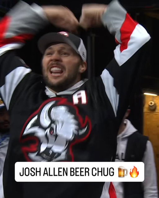WHAT A WAY TO GET BUFFALO FIRED UP BEFORE GAME 2 😤🔥