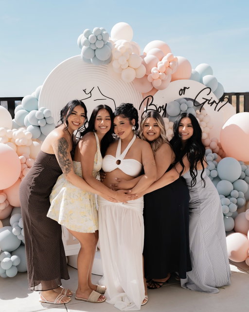 From being my beautiful maid of honors to now holding the most special role as my gender keepers I am beyond grateful for you four. I can’t wait to discover what our little one will be 🤍 my heart is so full and I’m beyond blessed to experience each chapter of life with yall .🤍