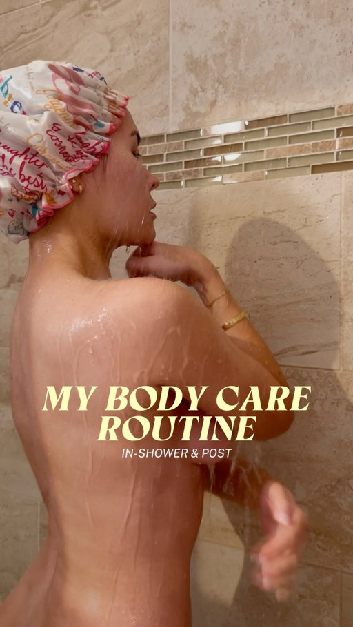 MY IN SHOWER BODY CARE ROUTINE HALLELUJAH 

• @muradskincare AHA/BHA exfoliating cleanser to prevent bacne
• @loccitane shower oil - the best of the best
• African net sponge - I got on the bandwagon hallelujah, my skin’s never been smoother
• @gillettevenus shaver for legs 
• @josiemaran pro retinol body butter - love all Josie’s body butters, this one goes hard with the body gua sha 
• @loccitane body oil - my fave 
#maryamnyc #bodycare #bodycareroutine