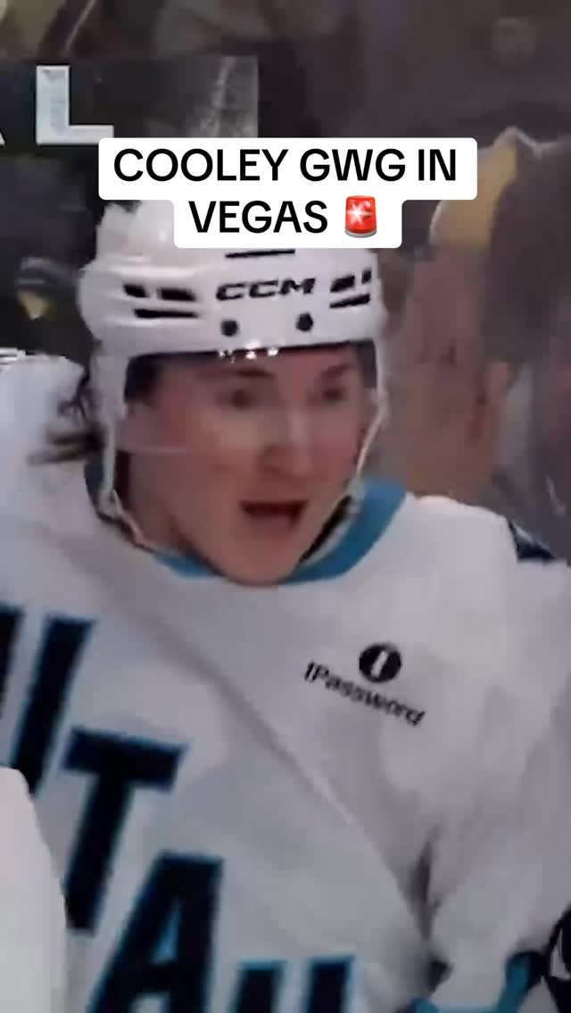 Logan Cooley’s late third period goal stood as the GWG for Utah’s first ever playoff win in Game 2!

(via: @nhl)