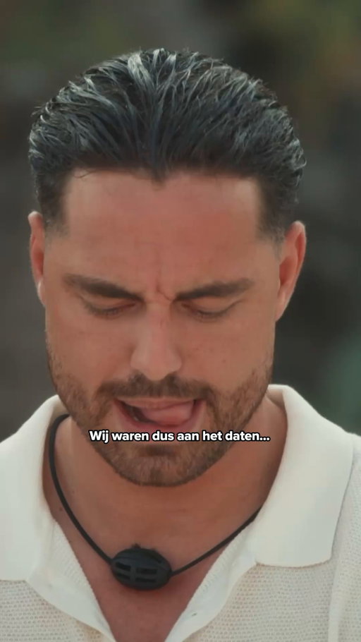 Nog geen seconde op het eiland en Elias zit alweer in de hot seat 🙄💀 #TemptationIsland #TemptationIslandBNL #PrimeVideo
