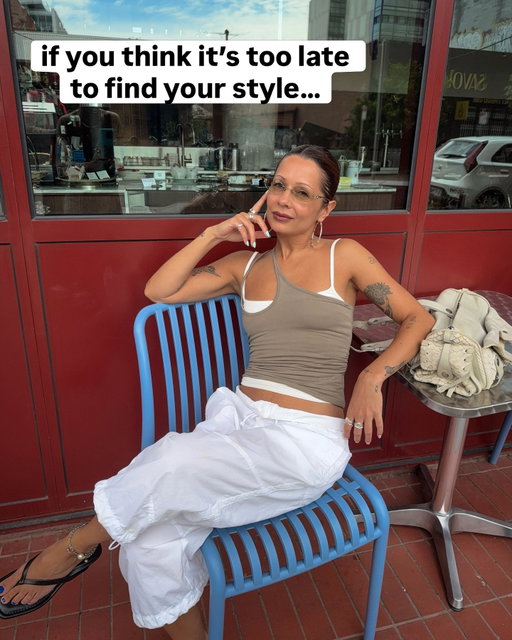 im really exposing myself here but wanted to share my style evolution to show you that I didn’t really discover my style until my 40s. It is such a personal journey and evolves with you as you get older. so if you’re still figuring it out, enjoy the process <3 #styleevolution