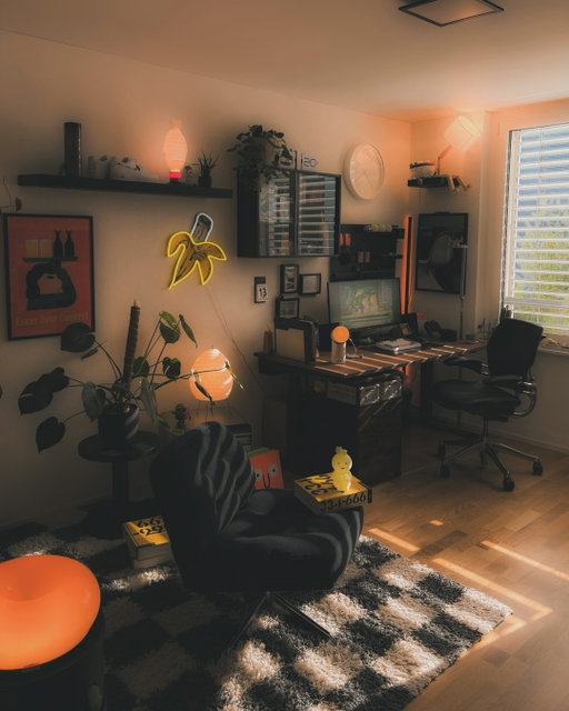 Set this up to be productive. 🧑‍💻☕️ 
Ended up just sitting here nicely.😅🛋️🪴📸

.
.
.
.
.
.
.
.
🏷️

#homeofficeaesthetic #workspaceinspo #cozyworkspace #desksetupinspo #officedetails

——-

home office aesthetic, workspace inspiration, cozy workspace setup, desk setup aesthetic, modern home office decor, minimalist workspace design, warm minimal workspace, natural light workspace, aesthetic desk setup, workspace styling ideas, calm productivity space, cozy home office inspiration, interior design workspace, desk setup inspiration, comfortable workspace setup, office details aesthetic, clean workspace design, modern apartment office