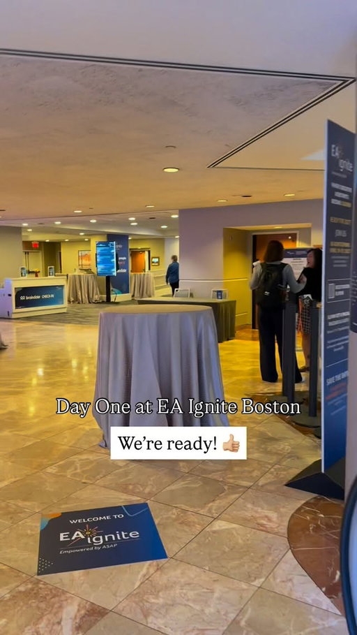Day One here we go!
 
Students we can’t wait to meet you! 🫶🏻

@ea_ignite 
@asapadmns